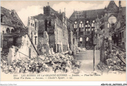 AEBP11-02-1034 - LES RUINES DE LA GRANDE GUERRE - Soissons - Place Du Cloître  - Soissons