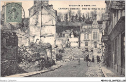 AEBP11-02-1006 - Bataille De La Marne 1918 - CHATEAU-THIERRY - Place De L'Hôtel-de-Ville  - Chateau Thierry