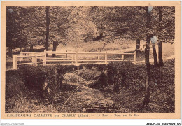 AEBP1-02-0062 - SANATORIUMS CALMETTE Par CHARLY - Le Parc - Pont Sur Le Ru - Chateau Thierry