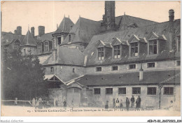 AEBP1-02-0008 - VILLERS-COTTERETS - Cheminée Historique De François 1er - Le Château Vu Du Bassin  - Villers Cotterets