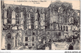 AEBP10-02-0977 - SAINT-QUENTIN - La Basilique - Mars 1919  - Saint Quentin