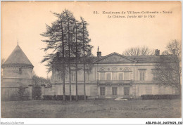 AEBP10-02-0952 - Environs De VILLERS-COTTERETS - Noue - Le Château - Façade Sur Le Parc - Villers Cotterets