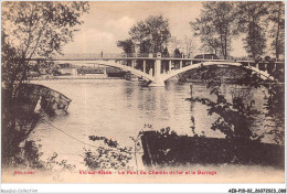 AEBP10-02-0930 - VIC-S/-AISNE - Le Pont Du Chemin De Fer Et Le Barrage  - Vic Sur Aisne