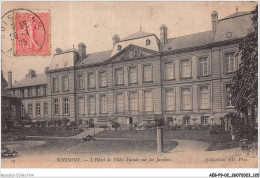 AEBP9-02-0837 - SOISSONS - L'Hôtel De Ville - Façade Sur Les Jardins  - Soissons