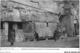 AEBP9-02-0822 - Carrières De SOISSONS - Où S'etaient Retranchés Les Allemands  - Soissons