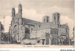 AEBP8-02-0767 - LAON - Eglise Saint-Martin  - Laon