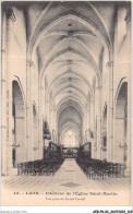 AEBP8-02-0766 - LAON - Intérieur De L'Eglise Saint-Martin - Vue Prise Du Grand Portail  - Laon