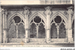 AEBP8-02-0747 - SOISSONS - Ancienne Abbaye De Saint-Jean-des-Vignes - Détail Du Cloître - LL - Soissons