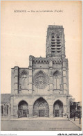 AEBP8-02-0704 - SOISSONS - Vue De La Cathédrale - Façade  - Soissons