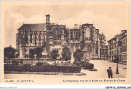 AEBP7-02-0668 - SAINT-QUENTIN - La Basilique - Vue De La Place Des Enfants De Choeur  - Saint Quentin