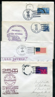 USA Schiffspost, Navire, Paquebot, Ship Letter, USS Waccamaw, Nitro, Severn, Sierra - Marcofilia