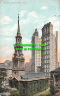R515429 New York. St. Paul Church. Souvenir Post Card - Monde