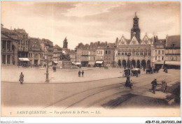 AEBP7-02-0618 - SAINT-QUENTIN - Vue Générale De La Place  - Saint Quentin