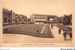 AEBP6-02-0570 - SAINT-QUENTIN - VUR SUR LES NOUVEAUX JARDINS  - Saint Quentin