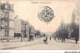 AEBP6-02-0556 - SOISSONS - L'Avenue De La Gare  - Soissons