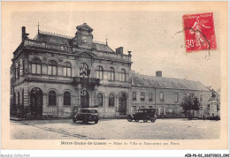 AEBP6-02-0532 - NOTRE-DAME DE LIESSE - Hôtel De Ville Et Monument Aux Morts  - Sonstige & Ohne Zuordnung