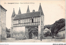 AEBP6-02-0499 - LONGPONT - Porte Fortifiée De L'Abbaye  - Sonstige & Ohne Zuordnung