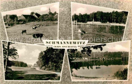 72634466 Schmannewitz See Boote Kuhweide Dahlen Sachsen - Autres & Non Classés