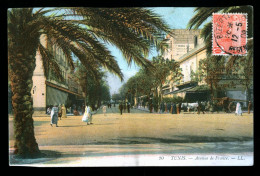 972 - TUNISIE - TUNIS - Avenue De France - Tunisia
