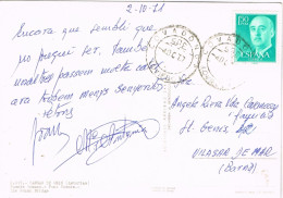 55126. Postal COVADONGA (Oviedo) 1971. Fechador S.P.E. Postal Especial. Vista Puente Romano Cangas De Onis - Cartas & Documentos