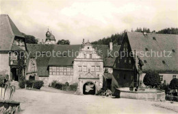 72634432 Lauenstein Erzgebirge Markt Schlosseingang Heimatmuseum Geising - Geising