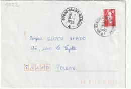 CAD / N°  2874  83800  - CUERS   MARINE - Manual Postmarks