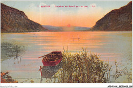 AFBP3-01-0312 - NANTUA - Coucher De Soleil Sur Le Lac - Nantua
