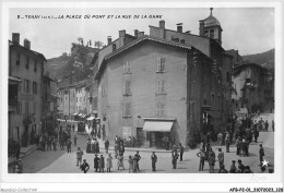 AFBP2-01-0172 - BELLEY - La Place Du Pont Et La Rue De La Gare - Belley