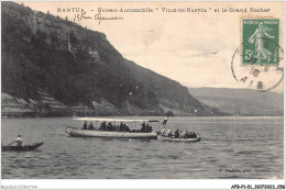 AFBP1-01-0029 - NANTUA - Bateau Automobile - Ville De Nantua Et Le Grand Rocher - Nantua