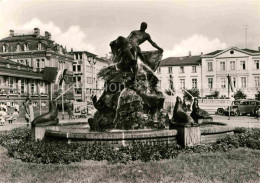 72634394 Schwerin Mecklenburg Springbrunnen Bahnhofsvorplatz Schwerin - Schwerin