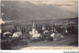 AFAP2-04-0125 - Environs De BARCELONNETTE - Saint-pons - Vue Générale - Barcelonnetta