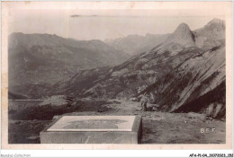 AFAP1-04-0077 - Le Sommet Du COL D'ALLOS - La Table D'orientation - Vue Sur La Vallée De L'ubaye - Other & Unclassified