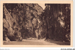 AFAP1-04-0041 - GORGES DU VERDON - Fin Du Défilé Des Beaumes Fères - Vue Prise Vers Amont - Autres & Non Classés