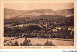 AFAP1-04-0052 - BEAUVEZER - Station Estivale - Vue Générale Et Le Verdon - Other & Unclassified