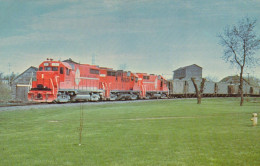 ZUG Schienenverkehr Eisenbahnen Vintage Ansichtskarte Postkarte CPSMF #PAA601.A - Eisenbahnen