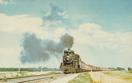 ZUG Schienenverkehr Eisenbahnen Vintage Ansichtskarte Postkarte CPSMF #PAA506.A - Eisenbahnen