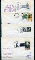 USA Schiffspost, Navire, Paquebot, Ship Letter, USS Puget Sound, Sierra, Diamond Head, Wrangell - Storia Postale