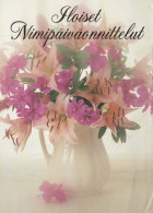 FLOWERS Vintage Postcard CPSM #PBZ244.A - Blumen