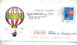 Pap Ballon Sucette Flamme Chiffree - Prêts-à-poster: Other (1995-...)