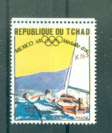 TCHAD - N°195 Oblitéré. -  Médaille D'or Aux J.O. De Mexico. - Sommer 1968: Mexico