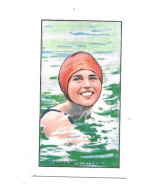 DP85 - CARTE CIGARETTE GALLAHER - NATATION - MERCEDES GLEITZE - Natación