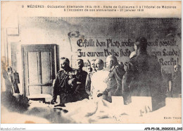 AFRP5-08-0356 - MEZIERES - Occupation Allemande 1914-1918 - Visite De Guillaume II à L'hôpital De Mézières - Charleville