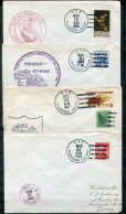 USA Schiffspost, Navire, Paquebot, Ship Letter, USS Allagesh, Nantahala, Kennebec, Kawishiwi - Poststempel