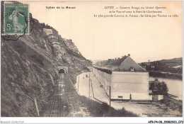 AFRP4-08-0284 - Vallée De La Meuse - GIVET - Caserne Rougé Ou Grand Quartier Et Le Tunnel Sous Le Fort De Charlemont - Givet