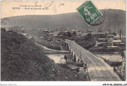 AFRP3-08-0220 - Vallée De La Meuse - REVIN - Pont Du Chemin De Fer - Revin