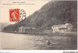 AFRP2-08-0145 - Vallée De La Meuse - DEVILLE - La Meuse Et Les Roches De Tihot - Autres & Non Classés