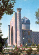 2 AK Usbekistan * Registan Platz In Samarkand Mit Der Sher-Dor-Madrasa (eine Islamische Schule) - Seit 2001 UNESCO Erbe - Oezbekistan
