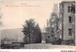 AFRP10-09-1003 - FOIX - Château De Bellissens-bénac Et Les Tours - Foix