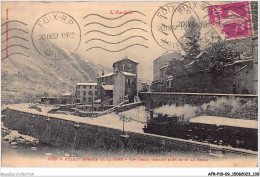 AFRP10-09-0957 - FOIX - Avenue De La Gare - Un Train Venant D'ax Sous La Neige - Foix