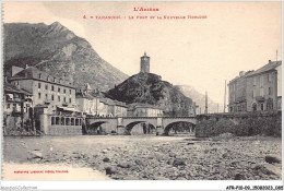 AFRP10-09-0930 - TARASCON - Le Pont Et La Nouvelle Horloge - Foix